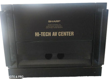 Sharp BW 310 H(BK) Super Woofer System Subwoofer Bassbox rare selten