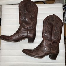 braune Westernstiefel von Unützer, Gr. 39