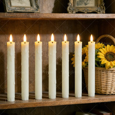 6er set flammenlos flackernd - set,