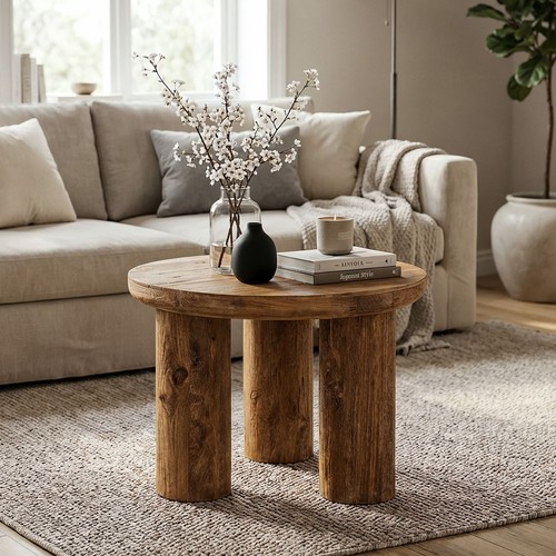 Beistelltisch couchtisch rund - beistelltisch,