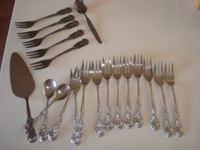 Hildesheimer Rose Besteck  Antiko B&A 90er Silber Kuchengabel