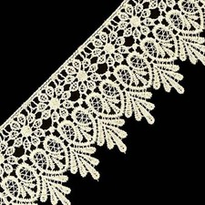 1m Meterware Ätzspitze Barock