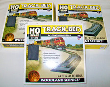 Woodland Scenics ST1474 - Konvolut Spur H0 3 x TRACK-BED - Gleis-Schalldämpfung!