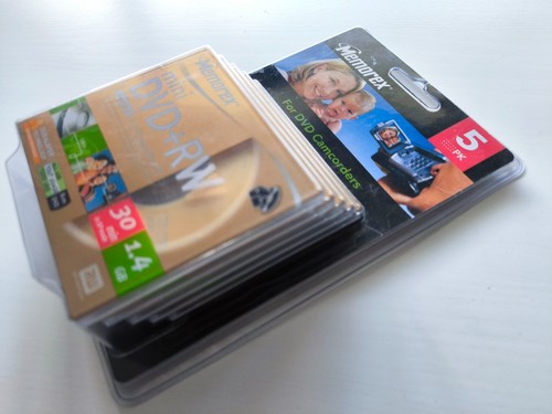 Memorex mini dvd - 5er, pack