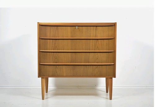 Kommode teak 60er danish - kommode,