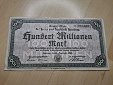 Notgeld 100 millionen - notgeld,