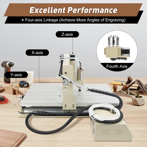 Achse 6090 cnc 2200w - cnc,