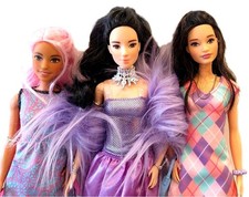 3 Barbie Fashionistas, neu