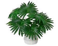 Künstliche Palme 50cm im Topf Kunstpflanze Palmenpflanze Topfpflanze Grün