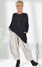 LAGENLOOK Ballon-Hose Winter Crash Cord ecru XL-XXL-XXXL 46 48 50 52 54 56