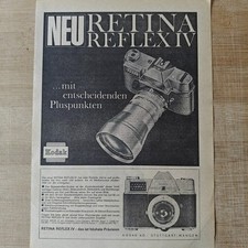 Kodak Retina Reflex IV Camera