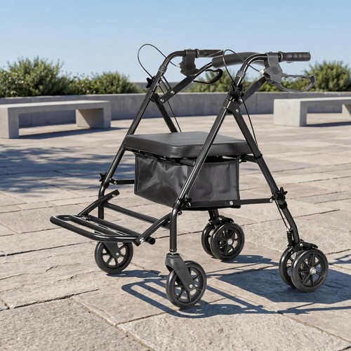Faltbarer 1 rollator - faltbarer,