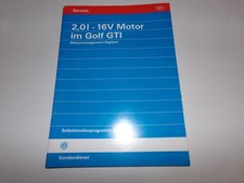 Original Selbststudienprogramm SSP 157  VW Golf II  GTI 2,0L - 16V Motor