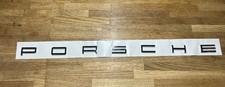 Porsche Heck Plaketten Chrom