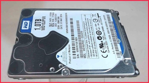 Hdd festplatte 1tb 1000gb - hdd, 2,5"