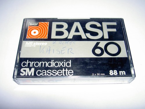 Compact cassette basf - cassette,