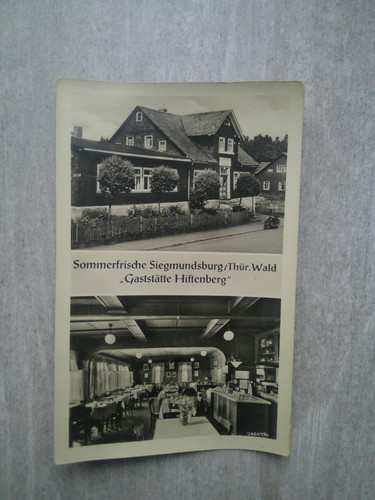 Siegmundsburg thüringer - ak,
