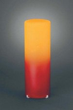 Massive Glas Tischlampe