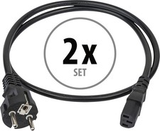 2x Set DAP Audio Powercord OFC