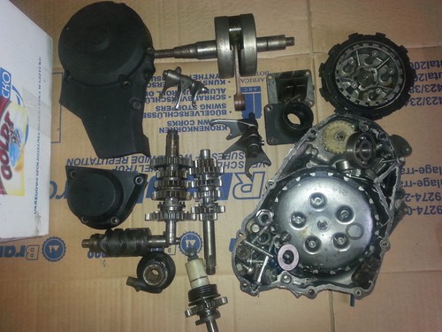 Yamaha dt125mx engine motor - yamaha,