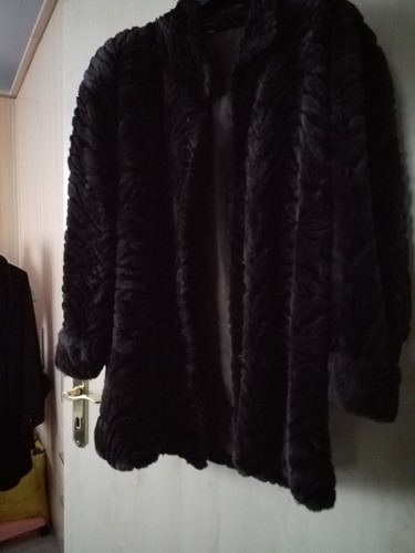 Damen kunst felljacke - damen,