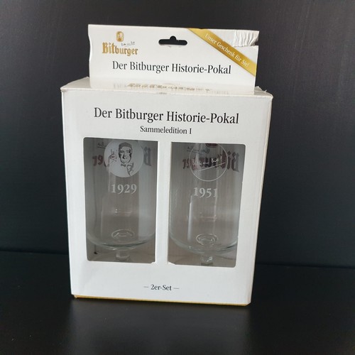 Bitburger historie pokal glas - historie,