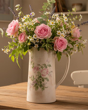 Krug Deko Vase Kanne Landhaus