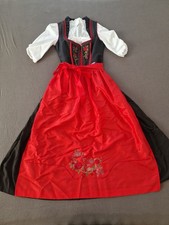 Dirndl Trachtenkleid klassisch lang mit Bluse und BH!