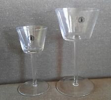 2er Set Deko Glaskelch Teelichthalter Windlicht Kerzenständer Kelch 