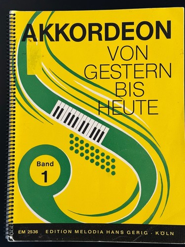 Noten akkordeon von - noten,