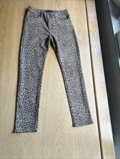 Tiger-Look, Hose, Braun, Toxik, Größe 38