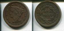 USA 1853 - 1 Cent in Kupfer