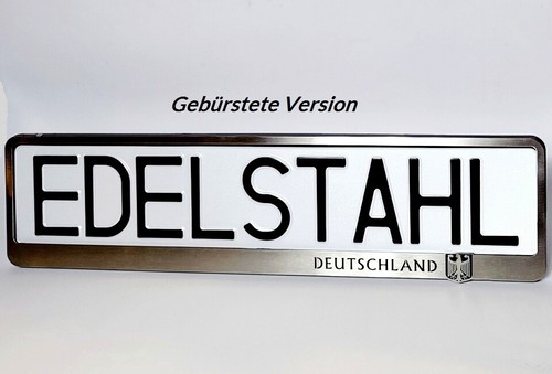 Kennzeichenhalter - 1x,