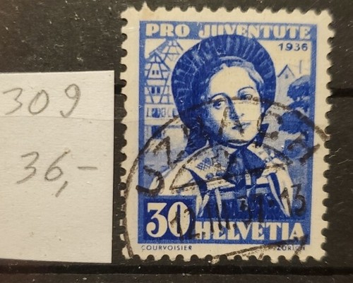 Briefmarken schweiz 309 - schweiz, mi.309