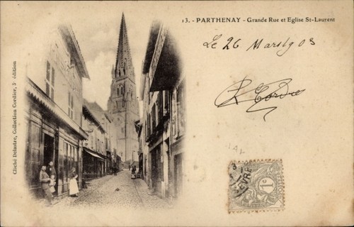 Parthenay deux sevres - ak,
