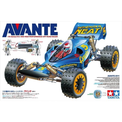 Tamiya 58489 avante 2011 - tamiya,