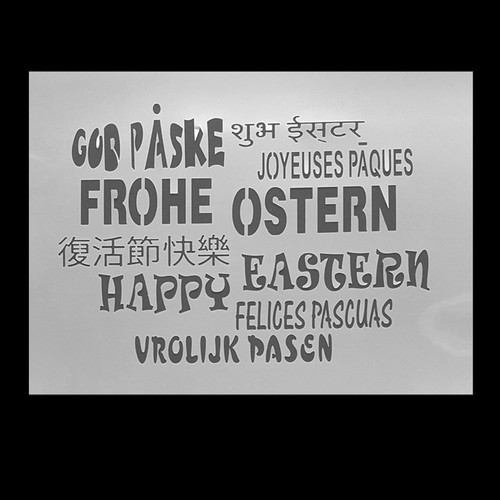 Schablone für