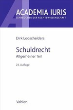 Schuldrecht Allgemeiner Teil