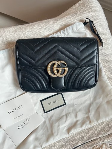 Gucci marmont matelassé - gg,