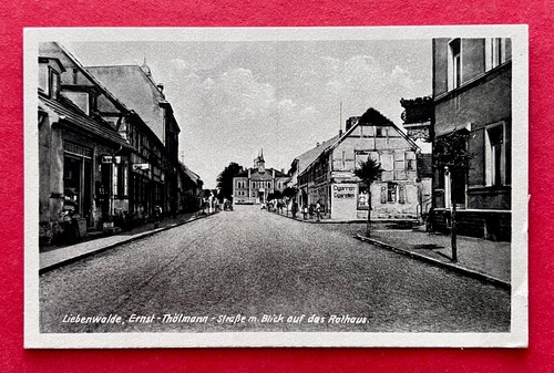 Liebenwalde 1951 blick - ak,