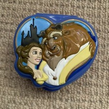 ★☆ POLLY POCKET-HERZ-DOSE ★☆ Mini ★☆ DISNEY ★☆ Die Schöne und das Biest ★☆