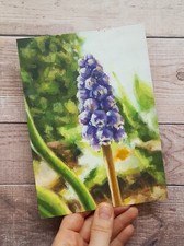 Gouache Malerei 18x13cm