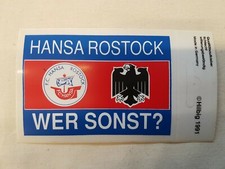Autoaufkleber F.C. Hansa
