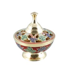 Räucherschale messing vase - räucherschale,