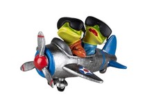 799609 Frosch Paar im Flugzeug