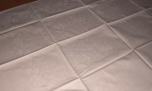 Alte damast tischdecke - damast,