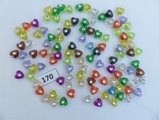 100 Acryl Perlen Perle Straß