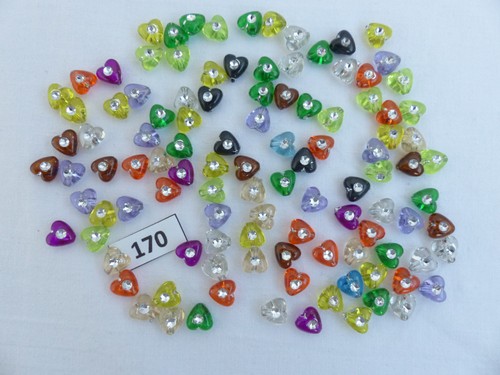 100 acryl perlen perle straß - perlen,