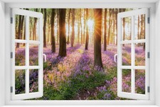 FENSTERBLICK 3D WANDBILD