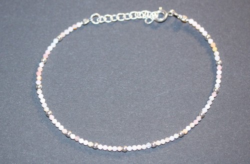 Armband silber 925 pink opal - armband,